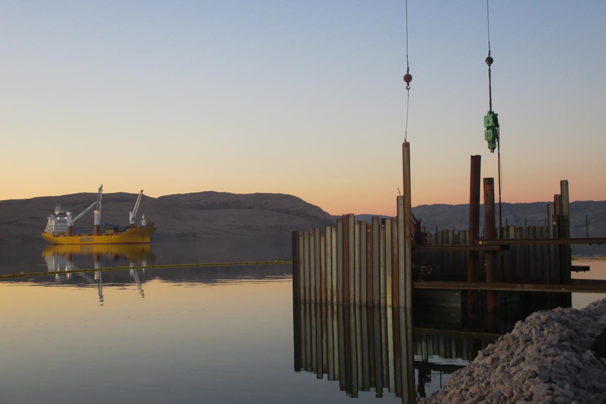 Mary River Project – Iron Ore Dock — photograph 2